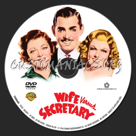 Wife Versus Secretary dvd label