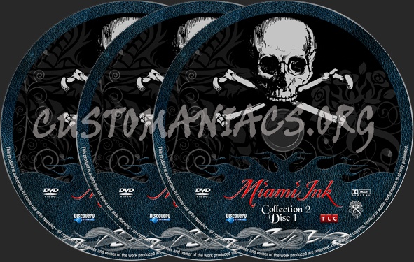 Miami Ink Collection 2 dvd label