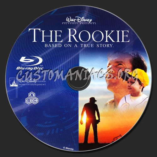 The Rookie blu-ray label