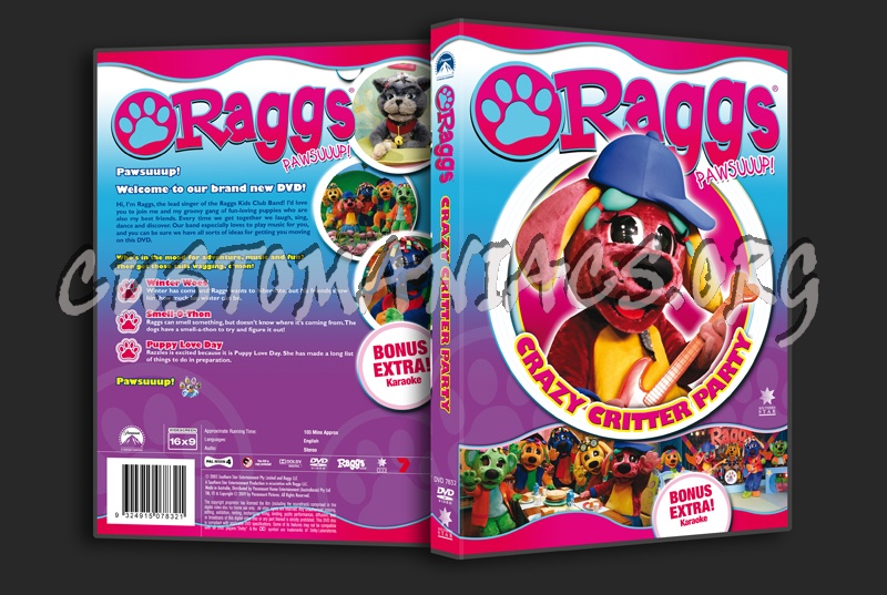 Raggs Pawsuuup! dvd cover