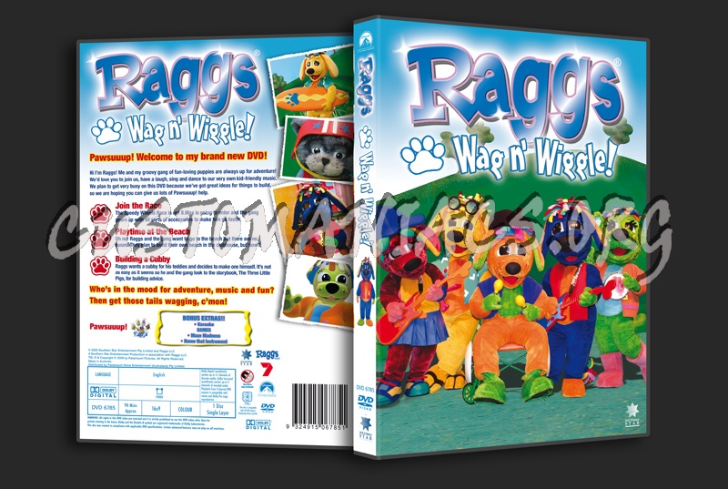 Raggs Wag n' Wiggle! dvd cover