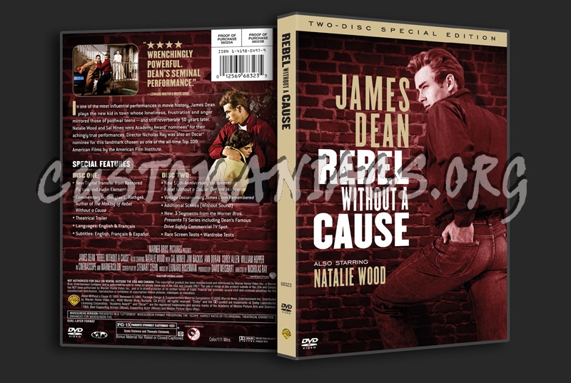 Rebel Without A Cause dvd cover