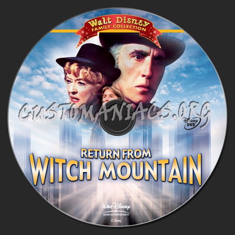 Return from Witch Mountain dvd label
