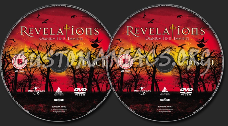 Revelations dvd label