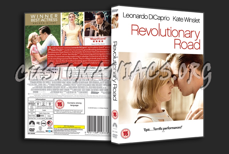 Revolutionary Road dvd cover