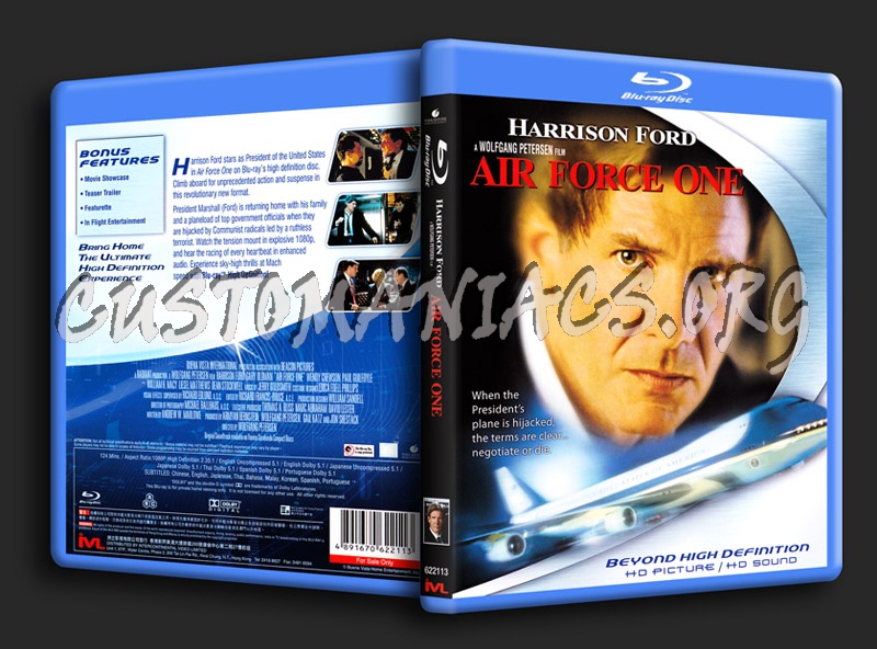 Air Force One blu-ray cover
