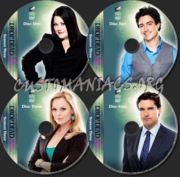 Drop Dead Diva - Season Three - TV Collection dvd label