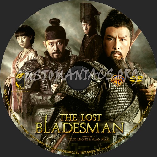 The Lost Bladesman dvd label