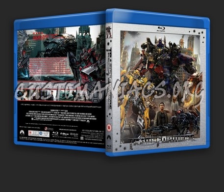 Transformers: Dark of the Moon blu-ray cover