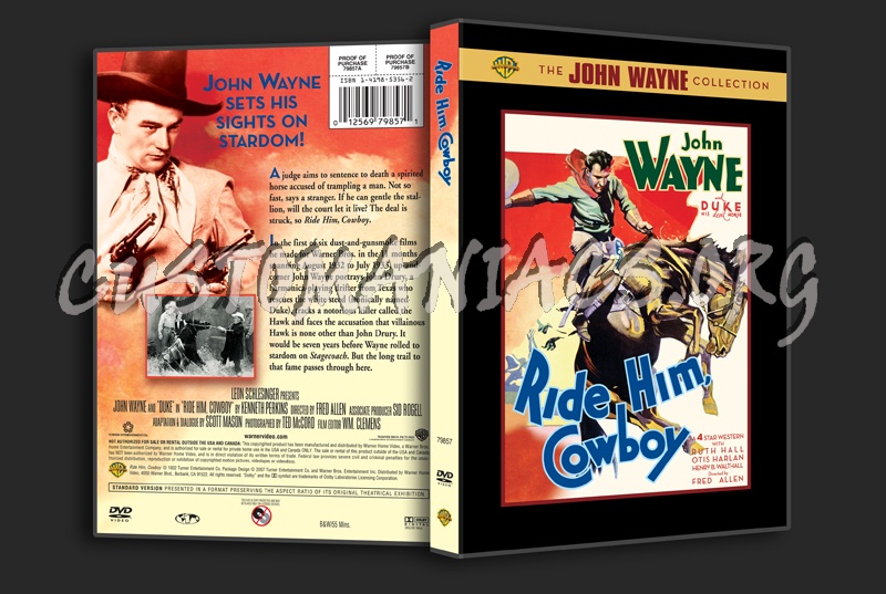 Ride Him, Cowboy dvd cover