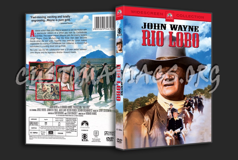 Rio Lobo dvd cover