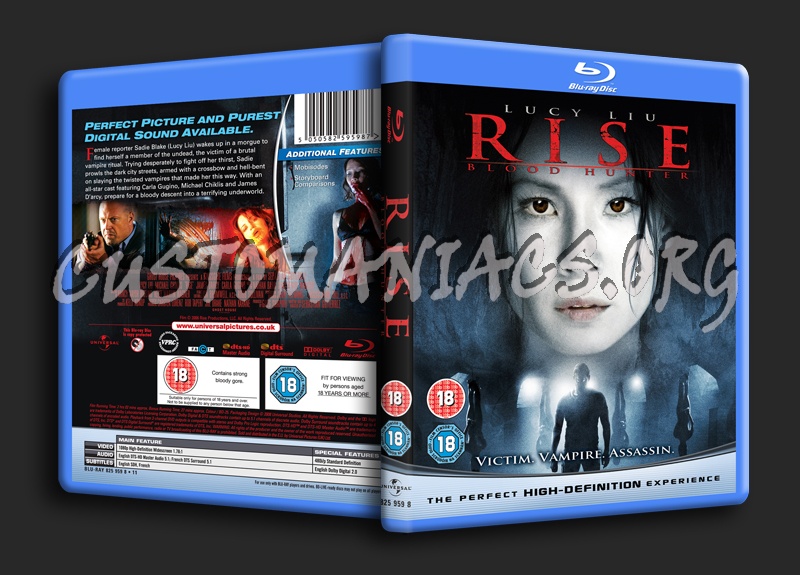 Rise Blood Hunter blu-ray cover
