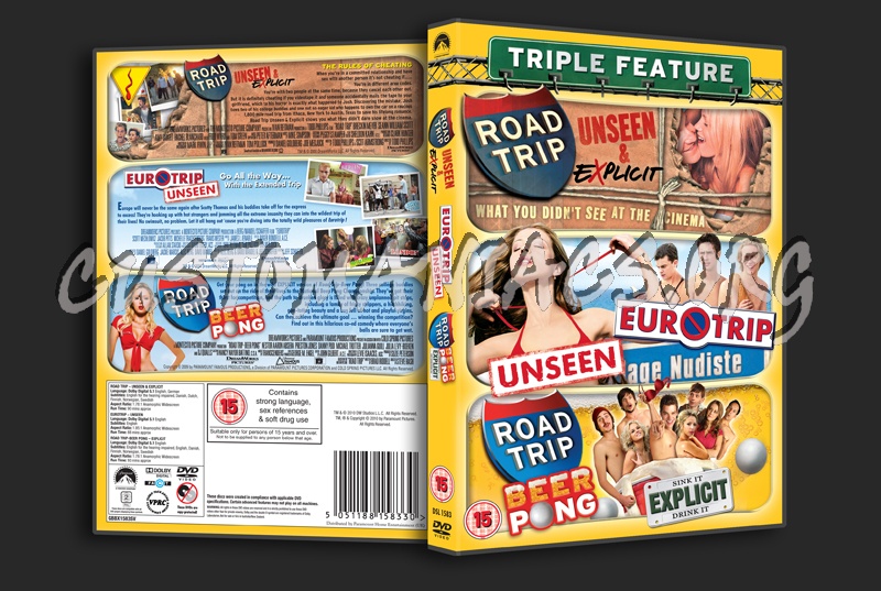 Road Trip / EuroTrip / Road Trip Beer Pong dvd cover