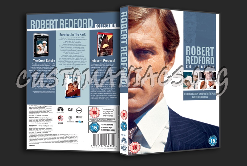 Robert Redford Collection dvd cover