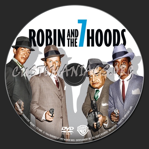 Robin and the 7 Hoods dvd label