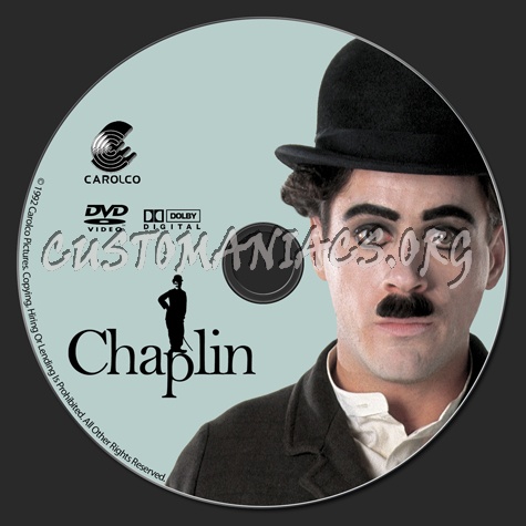 Chaplin dvd label