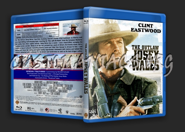 The Outlaw Josey Wales blu-ray cover
