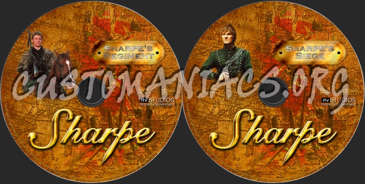 Sharpe's Regiment - Sharpe's Siege dvd label