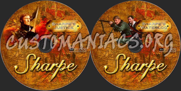 Sharpe's Justice - Sharpe's Waterloo dvd label