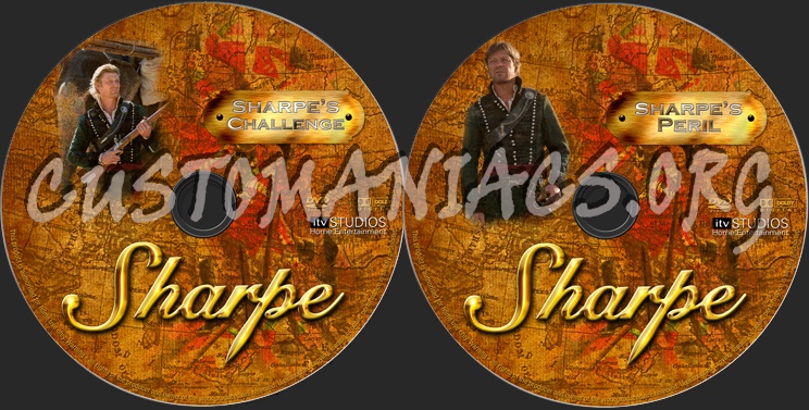 Sharpe's Challenge - Sharpe's Peril dvd label