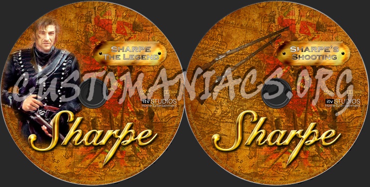 Sharpe The Legend - Sharpe's Shooting dvd label