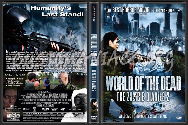 World of the Dead The Zombie Diaries 2 dvd cover