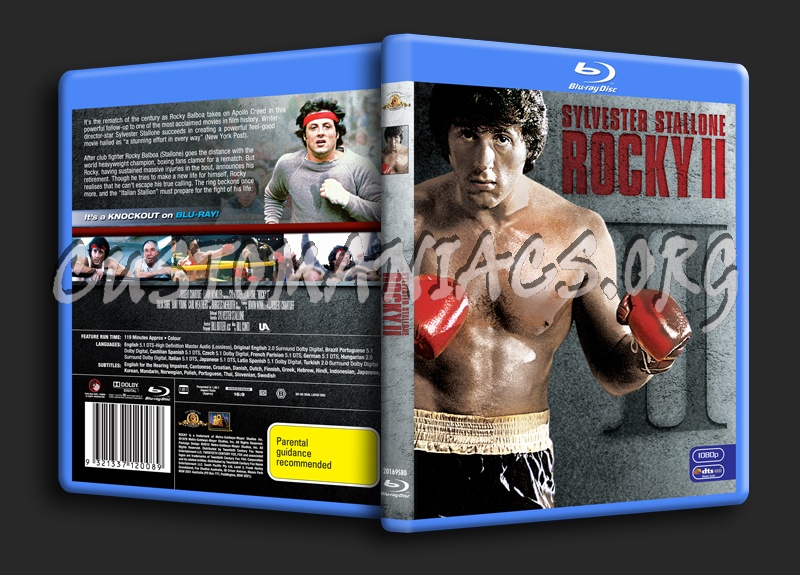 Rocky II blu-ray cover