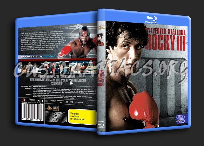 Rocky III blu-ray cover