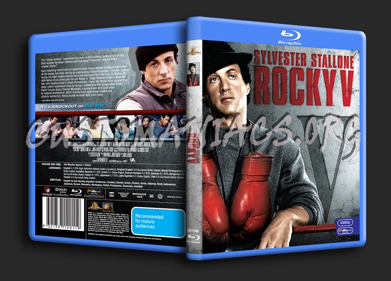 Rocky V blu-ray cover