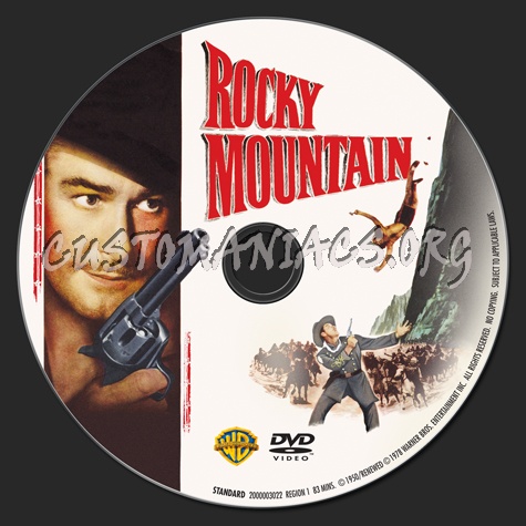 Rocky Mountain dvd label