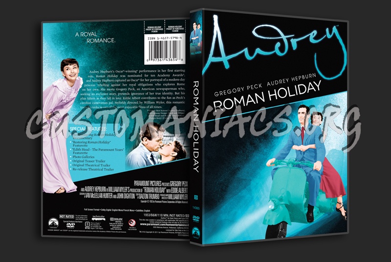 Roman Holiday dvd cover