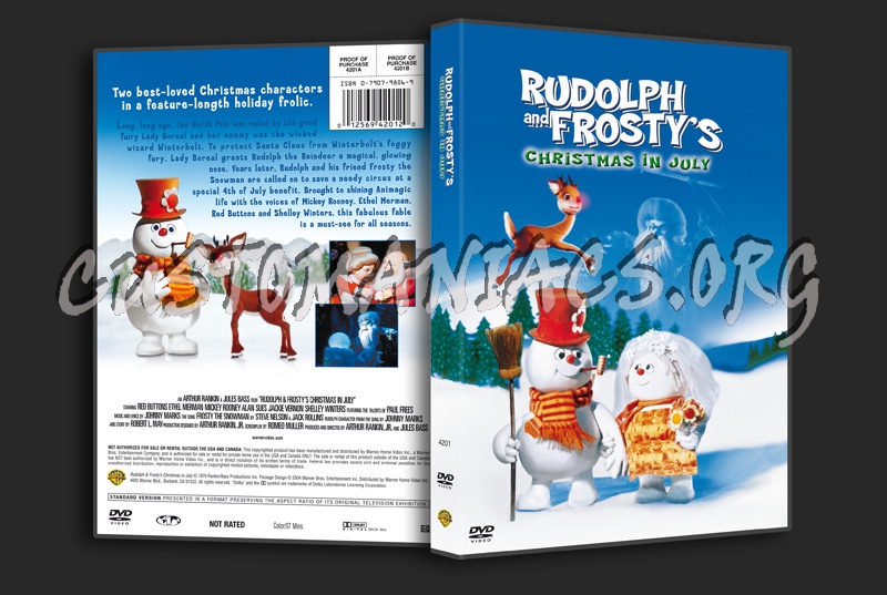 Rudolph and Frosty's Christmas in July dvd cover