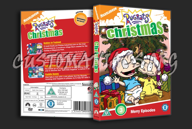 Download Rugrats Christmas Dvd Cover Dvd Covers Labels By Customaniacs Id 143976 Free Download Highres Dvd Cover SVG Cut Files