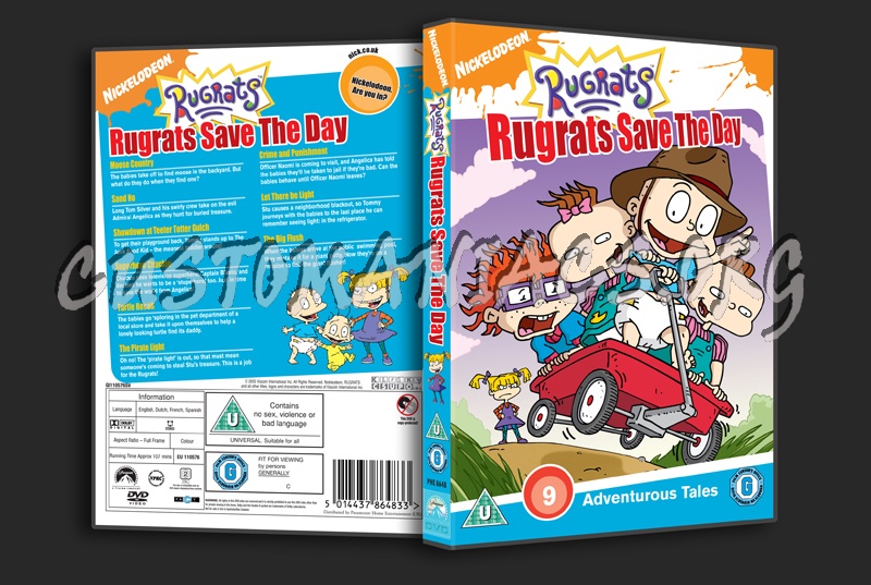 Rugrats Save the Day dvd cover