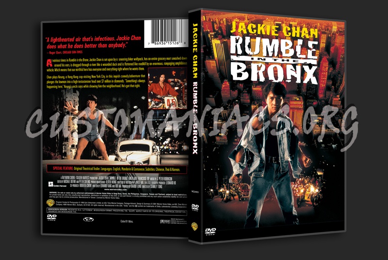 Rumble in the Bronx dvd cover