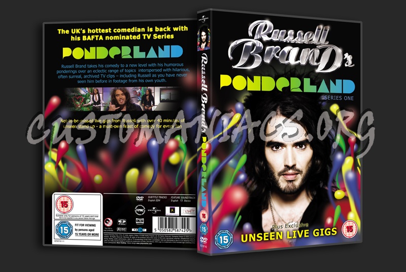 Russell Brand Ponderland Series 1 dvd cover