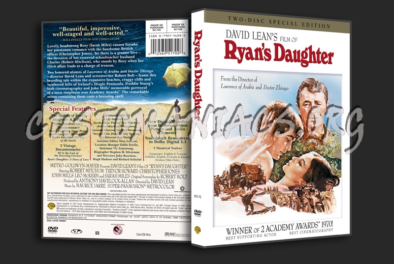 Ryan's Daughter dvd cover