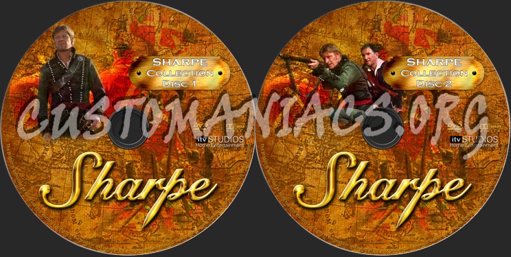 Sharpe Collection dvd label