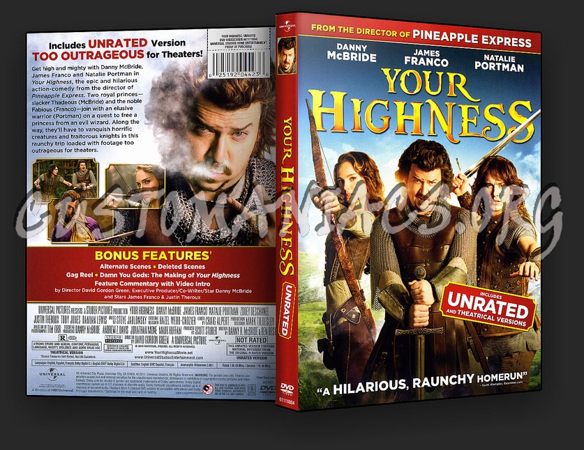 Your Highness dvd cover