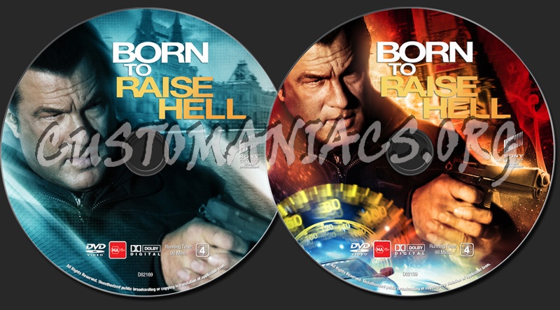 Born To Raise Hell dvd label