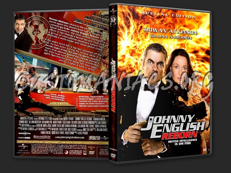 Johnny English Reborn dvd cover