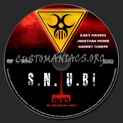 S.n.u.b! dvd label