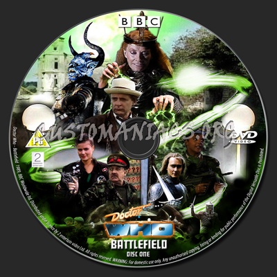 Doctor Who - Season 26 dvd label
