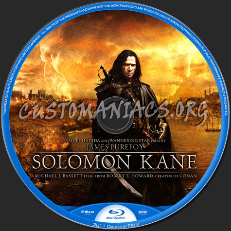 Solomon Kane blu-ray label
