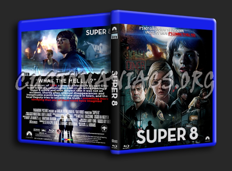 Super 8 blu-ray cover