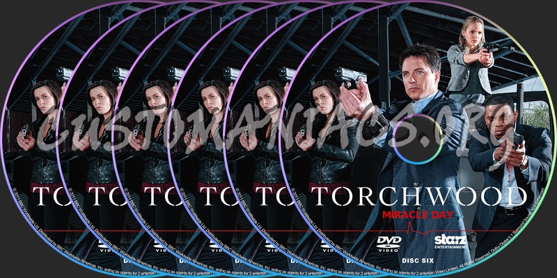 Torchwood: Miracle Day dvd label