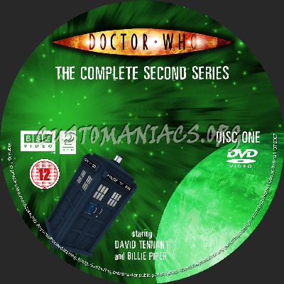 Doctor Who Series 2 dvd label