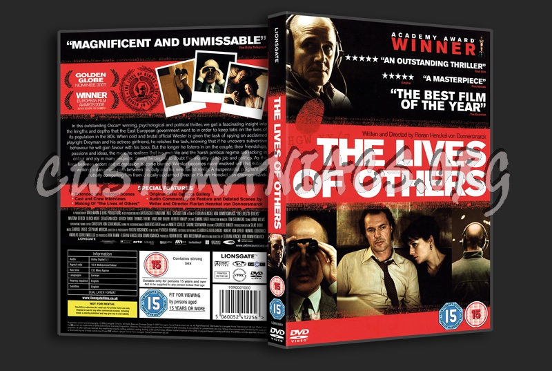The Lives of Others dvd cover