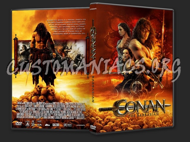 Conan The Barbarian dvd cover