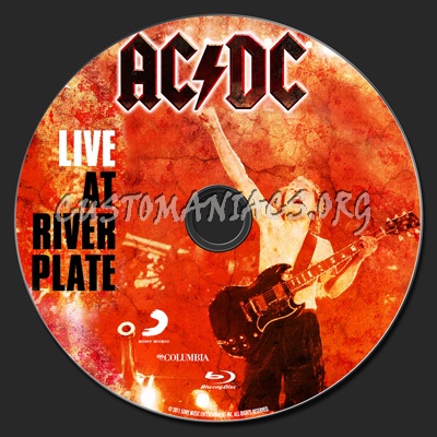 AC/DC Live at River Plate blu-ray label